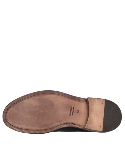 Stringate in pelle HAL SHOES | 6E6640 PELL BRUSHOFFNERO